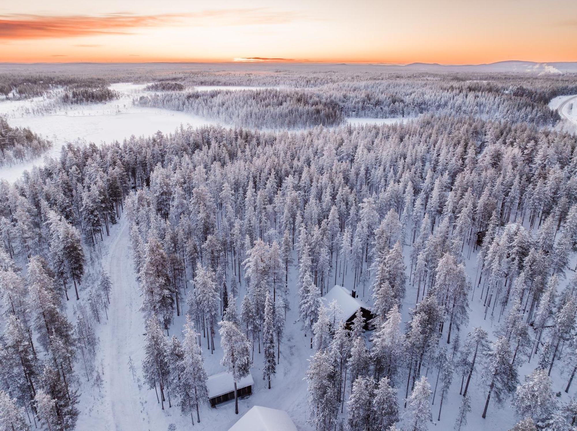 Pyhae Saukonpiilo Villa Pelkosenniemi Екстериор снимка
